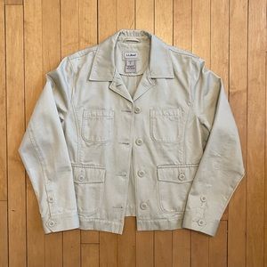 Vintage 90’s LL Bean ladies chore coat jacket, size S